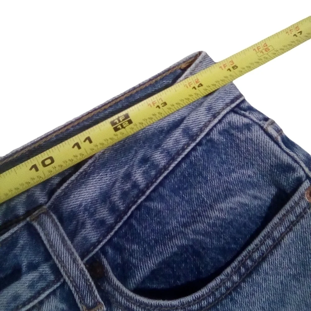 Levi's Women's Blue Butterfly Jeans with Vintage Distressing Size 27